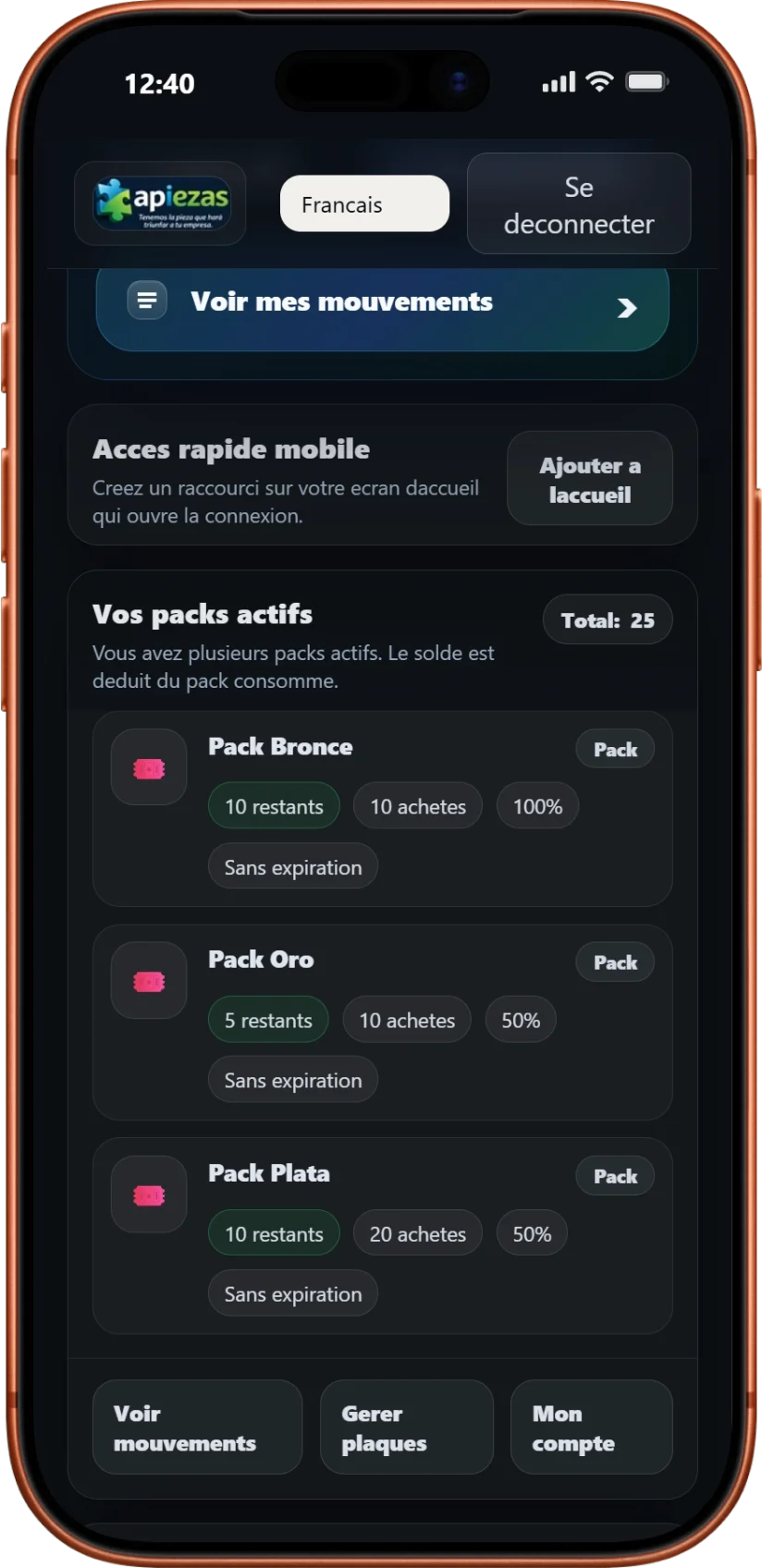 Capture des packs actifs pour des achats répétés et de plus grande valeur